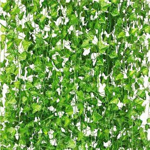 24Pack 168Ft Artificial Ivy Fake Vines,Ivy Garland Greenery Garland Fake Hanging